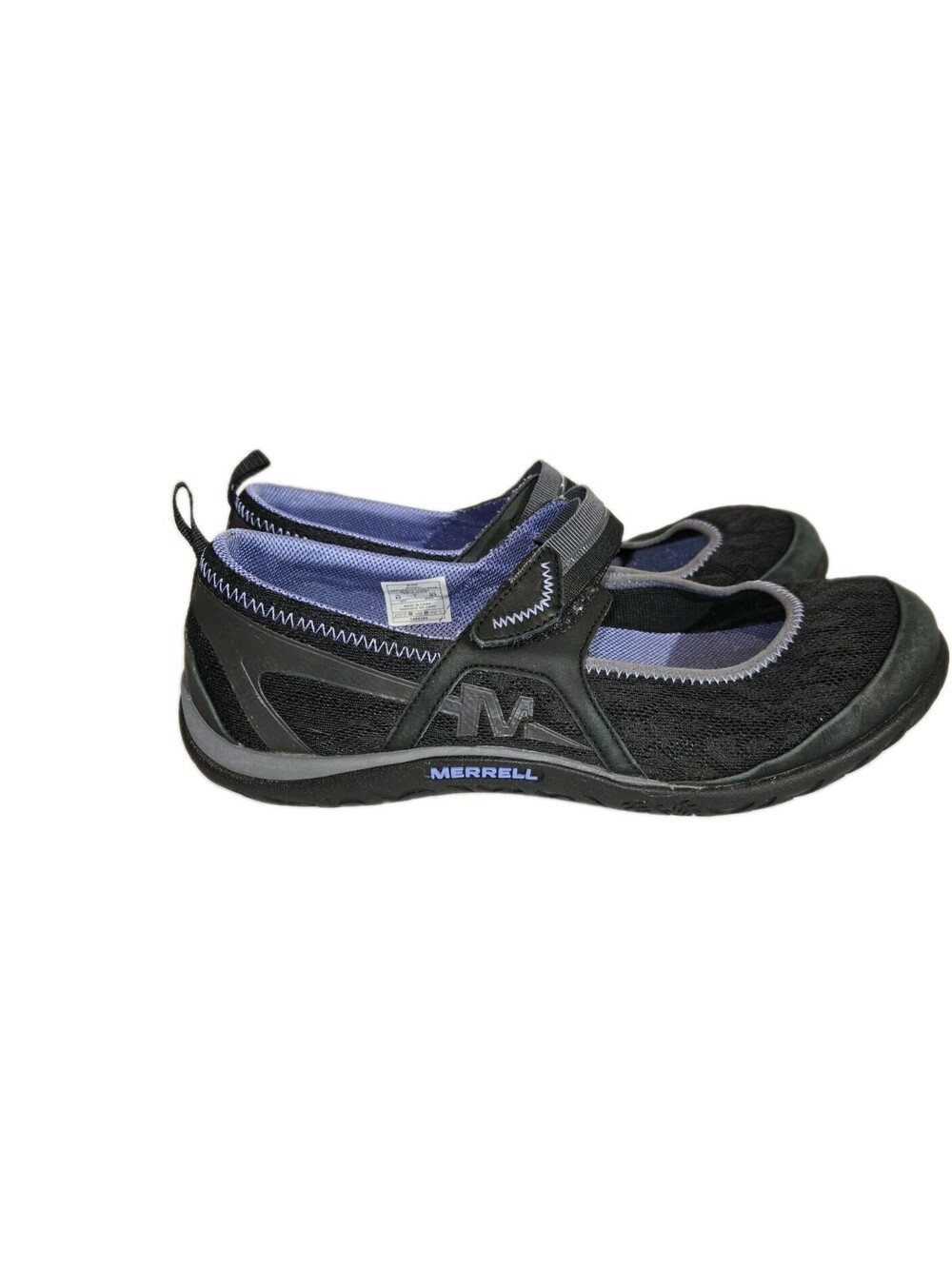 Merrell Women's 9.5 Enlighten Eluma Breeze Black Mesh Breathable Cushioned